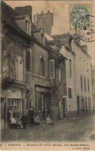 CPA Redon Maison du Xve siecle, rue Notre Dame (1236645)