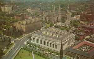 Vintage Postcard Mellon Institute Civil Center Pittsburgh Pennsylvania PA