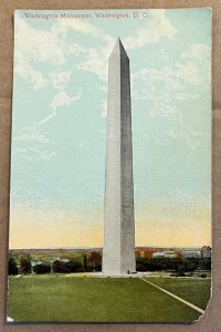 VINTAGE UNUSED .01 POSTCARD - WASHINGTON MONUMENT, WASHINGTON D.C.