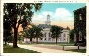 New York Schenectady New Chapel At Union College 1931 Curteich