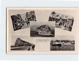 Postcard Gibraltar British Overseas Territory