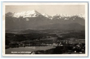 1934 Velden Am Worthersee Carinthia Austria Vintage RPPC Photo Postcard