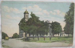 Court House And Corner Of Monument Square Montrose PA 1912