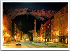 CONTINENTAL SIZE POSTCARD SIGHTS SCENES & CULTURE OF AUSTRIA 1960s TO 1980s #30