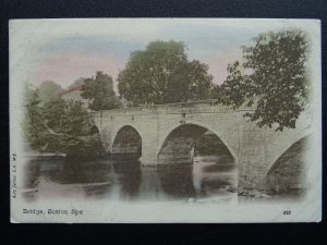 Yorkshire Leeds BOSTON SPA Bridge c1904 Postcard by G.H.,W.B. Auty Series