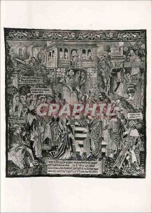 Postcard Modern History of the Virgin (Suite 17 Tapestries) Workshops Remois ...