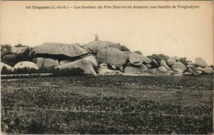 CPA TREGASTEL Les Rochers du Pere Eternel (1165553)