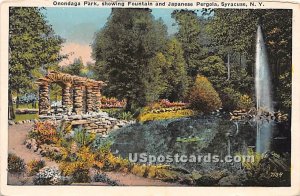 Onondaga Park, Japanese Pergola - Syracuse, New York