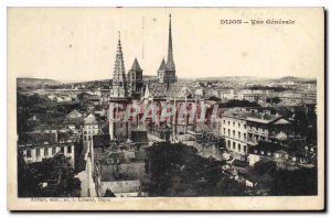 Old Postcard Dijon General view