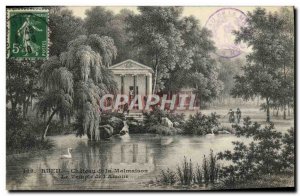 Old Postcard Rueil Malmaison Chateau Temple of & # 39amour
