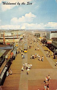 Boardwalk Looking North From Playland Wildwood By The Sea - Wildwood, New Jer...