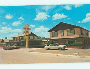 Unused Pre-1980 OLD CARS & RANCH MOTEL Lawton California CA n9697