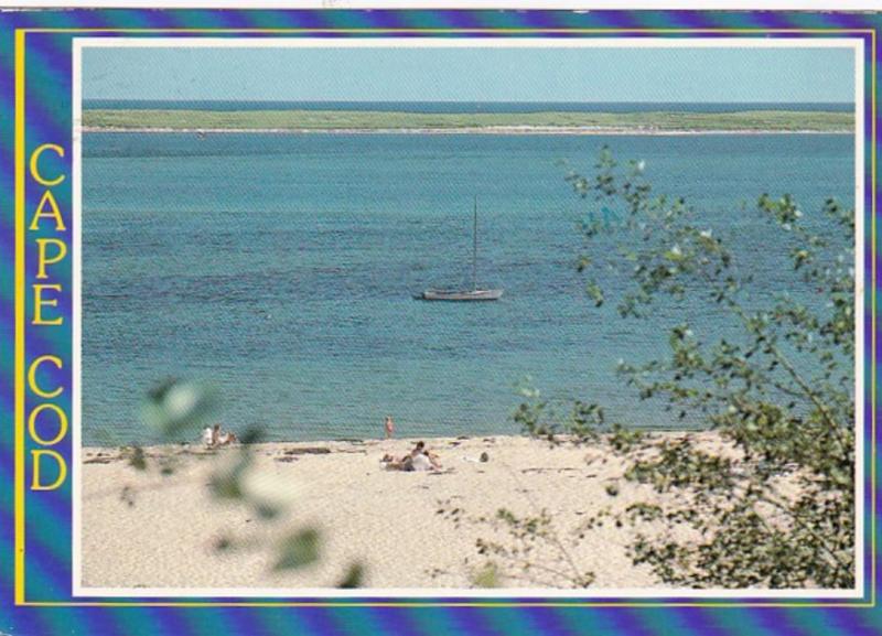 Massachusetts Cape Cod Chatham Lighthouse Beach 1987