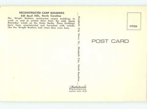 Pre-1980 WRIGHT BROTHERS BUILDINGS Kill Devil Hills - Outer Banks NC c3618