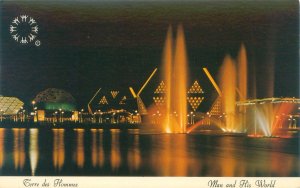 Montreal Canada Man and His World  Expo Swan Lake Vintage Chrome Postcard