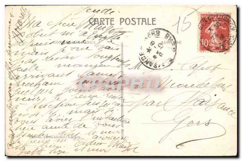 Old Postcard Luchon Haute Garonne La Rue D'Enfer