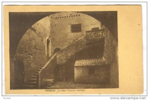 Cortile Palazzo Corvaia, Taormina (Messina), Sicily, Italy, 1900-1910s