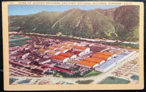 Vintage Postcard 1930-1945 Home of Warner Bros. Burbank, California (CA)