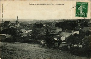 CPA Saint-Germain-Laval - Un Quartier - La Genetine FRANCE (915493)