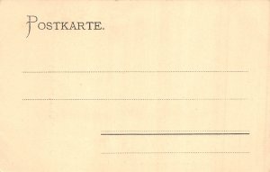 Germany Augsburg Dom Mittelschiff Church interior vintage postcard