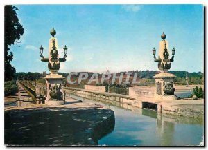 Postcard Modern Briare (Loiret) The Canal constrit by Eiffel Bridge Length 66...