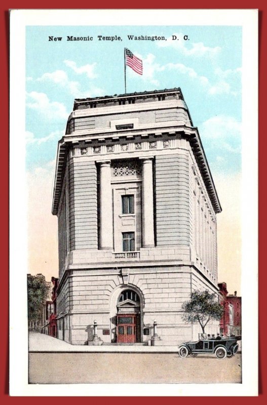 Washington DC - New Masonic Temple - [DC-413]