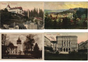 PC CZECOSLOVAKIA MARIENBAD 42 VINTAGE POSTCARDS (L3641)