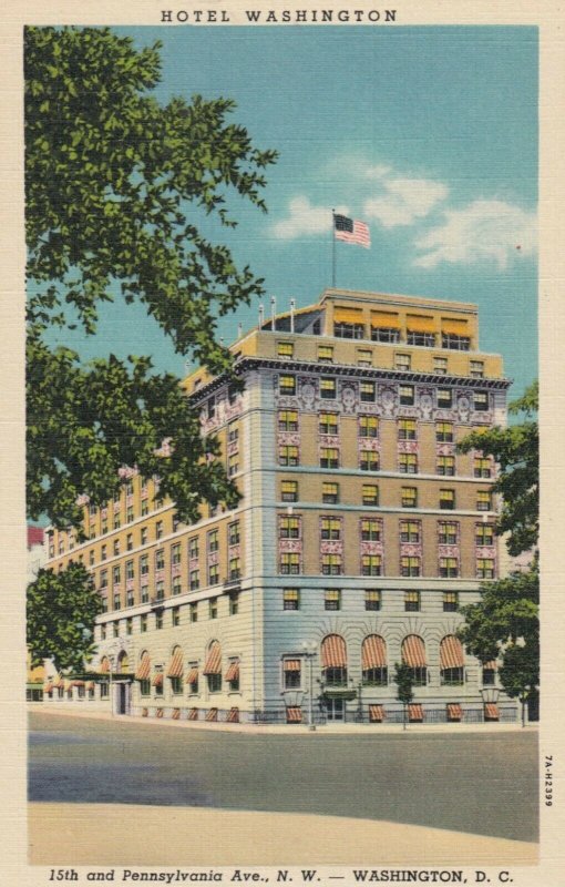 WASHINGTON D.C., 1930-40s ; Hotel Washington