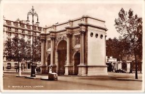 BR77312 marble arch  london real photo   uk