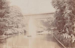 Valley Park Scarborough Antique Yorkshire Real Photo Postcard