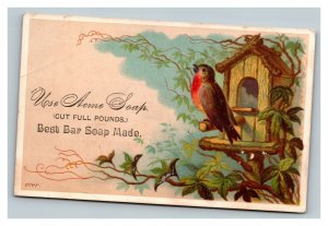 Vintage 1880's Victorian Trade Card Henry J. Urban Groceries Buffalo New York