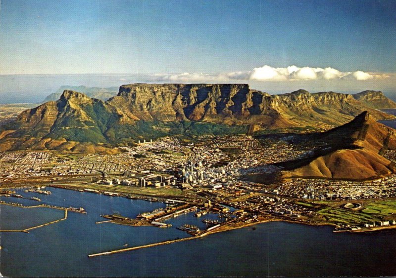South Africa Cape Town Aerial View