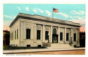 Postcard BUILDING SCENE Fort Madison Iowa IA AP3987