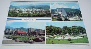 Revuca Hotel Park Slovakia Postcard 45-1723
