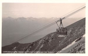 Nordkettenbahn gegen die Stubaier Innsbruck Austria Unused 