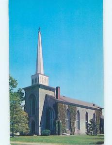 Unused Pre-1980 CHURCH SCENE Easton Maryland MD A7806