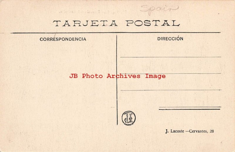 Spain, Madrid, Estacon del Mediodia, Railroad Station, J Lacoste No 76