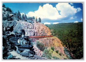 Postcard CO The Durango & Silverton Narrow Gauge Railroad Continental View Card