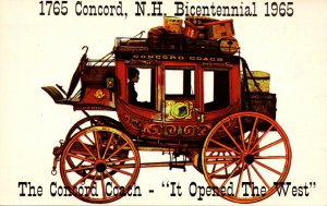 The Concord Coach 1765 Concord New Hampshire Bicentennial 1965