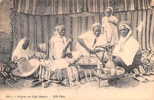 Negres au CafÈ Maure Egypt, Egypte, Africa Unused 