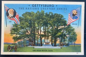 Mint USA Color Picture Postcard Civil War Gettysburg Nations Greatest Shrine