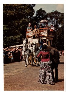 Garden Seat Horse Omnibus, Advertising Hudson's Soap