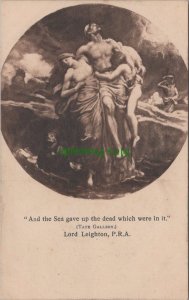 Art Postcard - Tate Gallery, Lord Leighton, Sea Gave Up The Dead Ref.RS34078