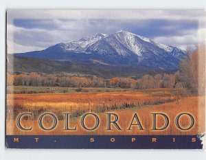 Postcard Mt. Sopris, Colorado