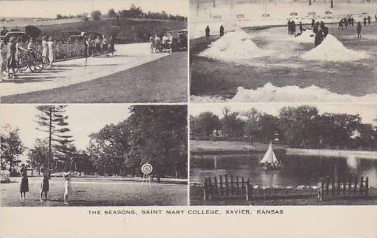 Kansas Xavier The Seasons The Saint Mary College Artvue