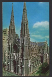 NYC St. Patrick's Cathedral located on Fifth Avenue at 50th Street ~ Chrome