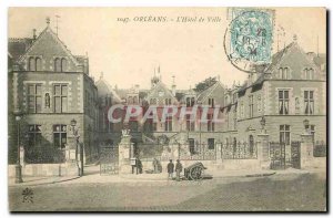Old Postcard Orleans Hotel de Ville