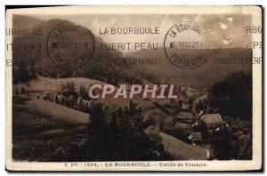Old Postcard La Bourboule Vallee De Vendeix