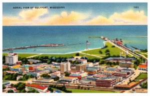 Mississippi   Gulfport Aerial View