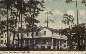 Orlando Florida FL Sanitarium c1910 Vintage Postcard